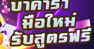 บาคาร่า มือใหม่ รับสูตรฟรี 01